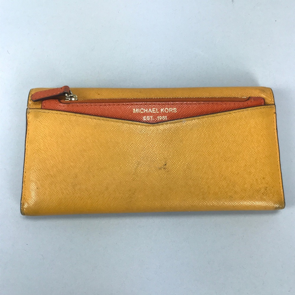 MICHAEL KORS Saffiano Colorblock Cc Snap Wallet - Picture 3 of 8